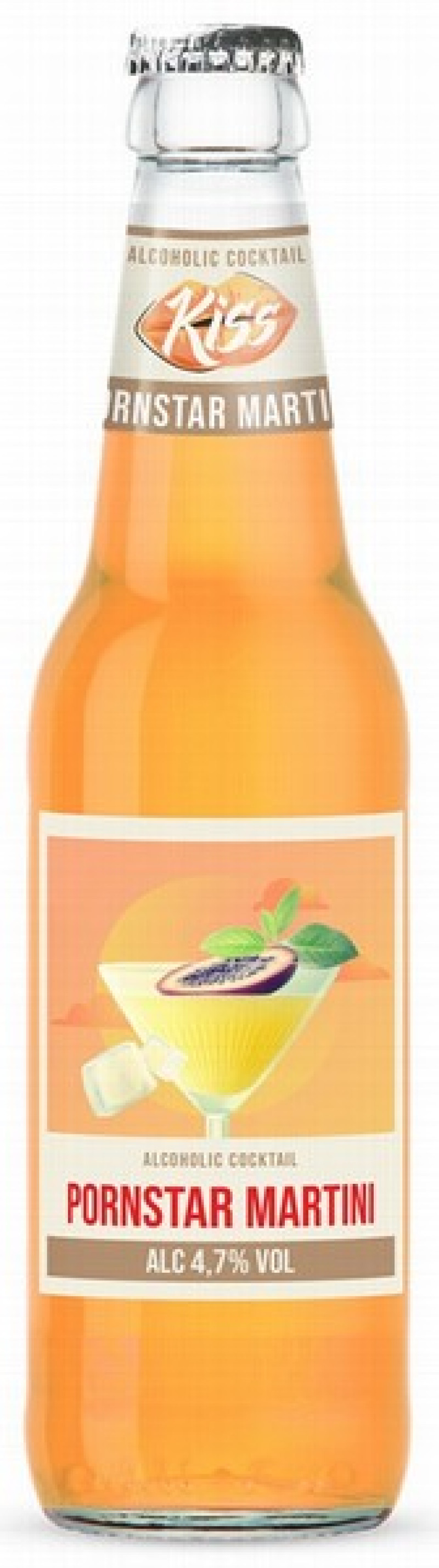 Kokteilis Kiss P-Martini 4.7% 0.33L DEPOZĪTS 0.10eur 1/6 (14.04.27) Igaunija