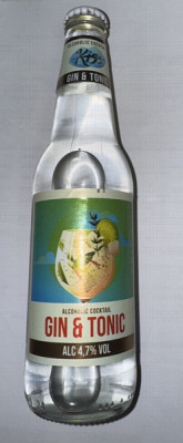 Kokteilis Gin&Tonic 4.7% 0.33L 1/6 (12.03.27)Igaunija