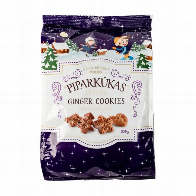 Piparkūkas Adugs Ziemassvētku 350g (Ziemassvētki) (09.02.27) LV