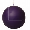Svece Diana 8cm Pērļu lode tumši violeta 1/12 Latvija