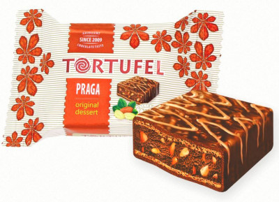 Šokolādes konfektes Tortufel PRAGA 1.5kg (19.11.26) Ukraina