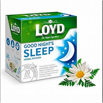 Tēja Loyd zāļu Good night 20*2g(12.27) Polija