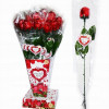 Šokolādes konfekte Rose in vase 18g 1/18(28.09.28)Ķīna