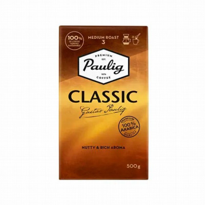 Kafija maltā Paulig Classic 500g (26.06.27) Somija