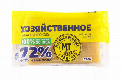 Saimniecības Ziepes MT 72% 200g 1/40 (30.05.27)