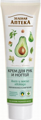 Roku krēms Zeļjonaja Apteka alveja un avokado eļļa 100ml 1/10 (31.10.27)
