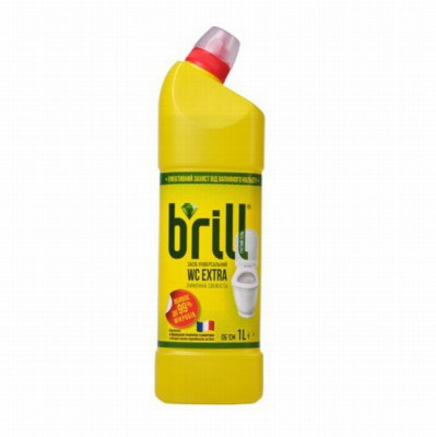 Universāls līdzeklis pret kaļķakmeni Brill wc 1L extra citrons (04.05.27)