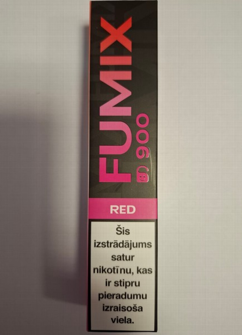 Elektroniskā cigarete Fumix Arc TB Red 2% vienreizējā Ķīna