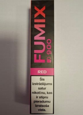 Elektroniskā cigarete Fumix Arc TB Red 2% vienreizējā Ķīna