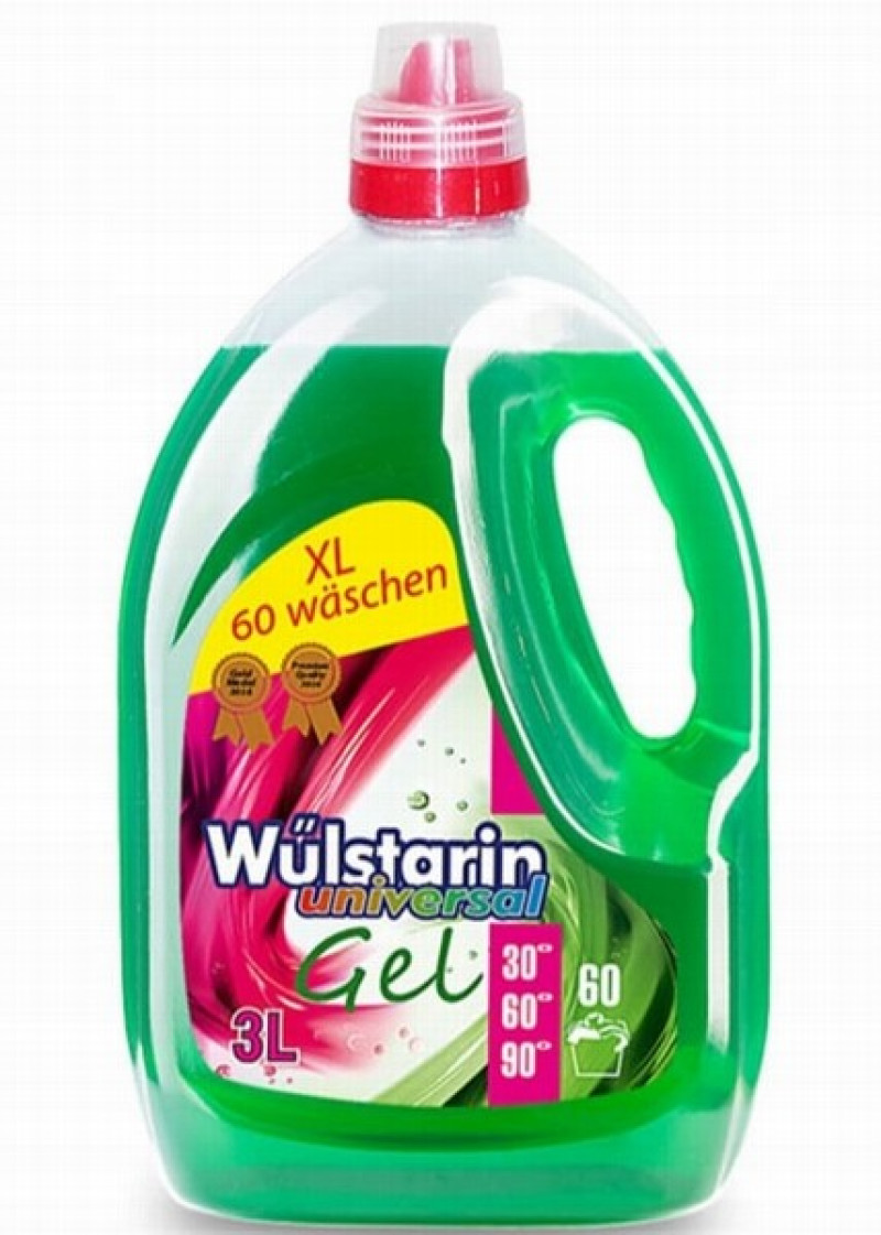 Veļas mazgāšanas līdzeklis Wulstarin Universal 3l 60 mazgāšanas reizēm (03.03.28)