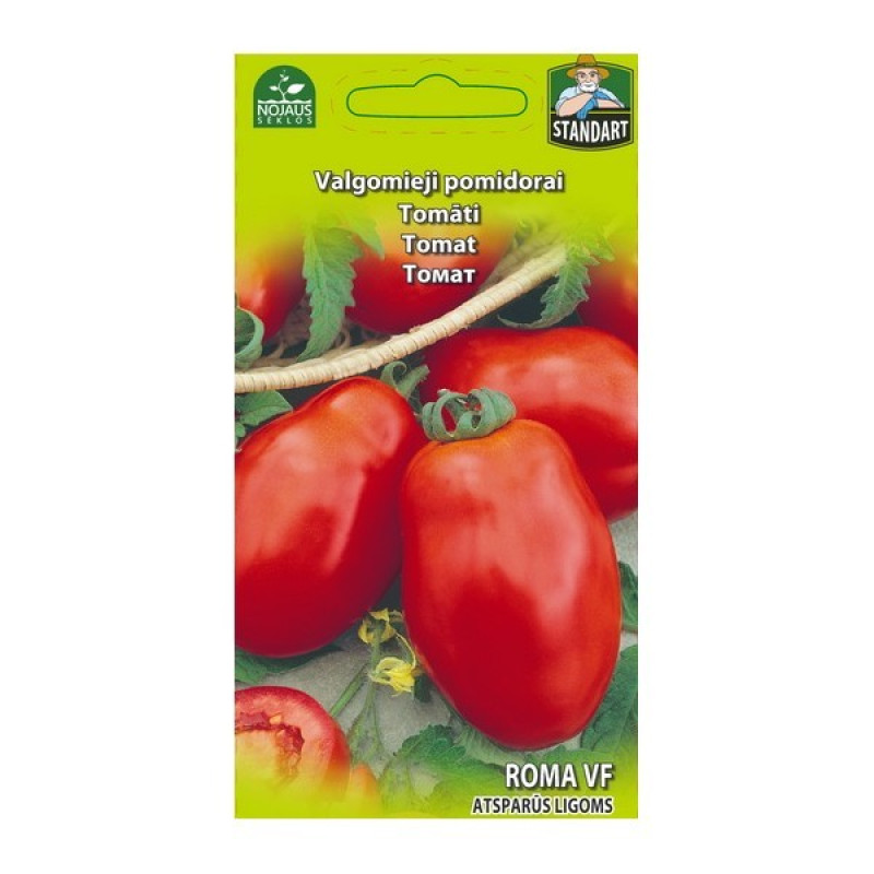 Sēklas Tomāti Roma VF 0.3g