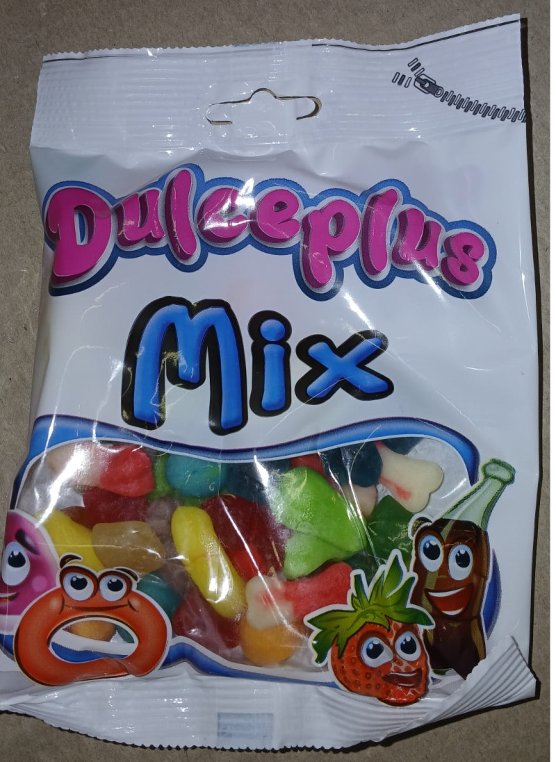 Želejkonfektes Dulceplus Mini Jelly 100gr 1/12 (23.10.27) Spānija