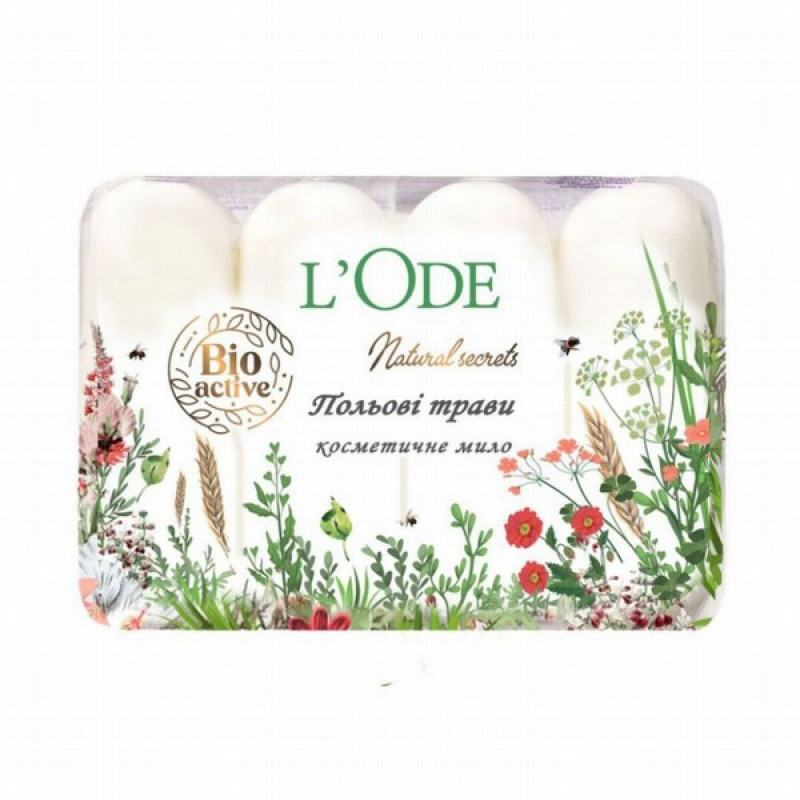 L'Ode Tualetes ziepes Pļavas zāles 240g (4x60g) 1/4 (14.04.30) Lielbritānija