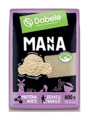 Manna 800g Dobeles dzirnavnieks, celofānā (19.01.27) Latvija