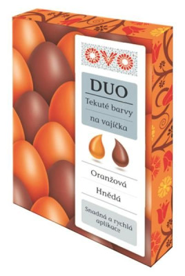 Olu krāsas 2gb 20ml oranža un brūna (Lieldienas) 1/10
