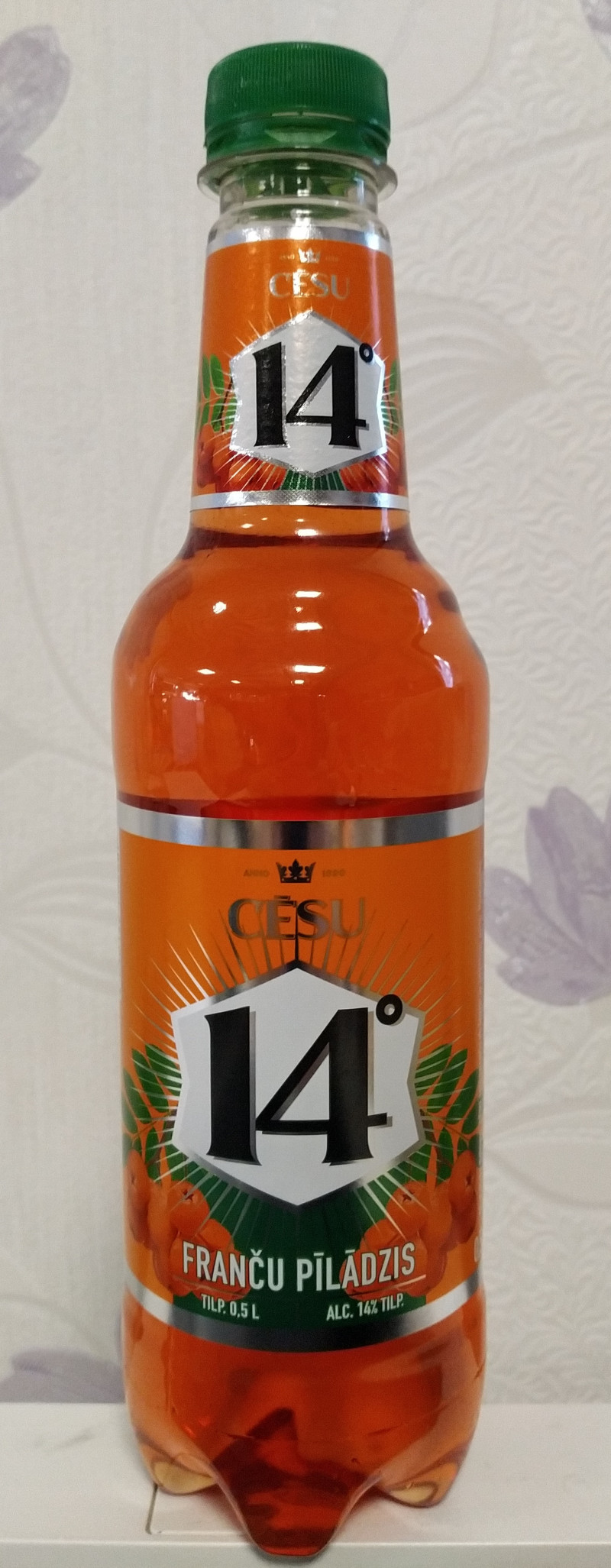 Kokteilis Cēsu Franču pīlādzis 0.5L 14% PET 1/12 DEPOZĪTS 0.10 eiro (16.01.27) Latvija