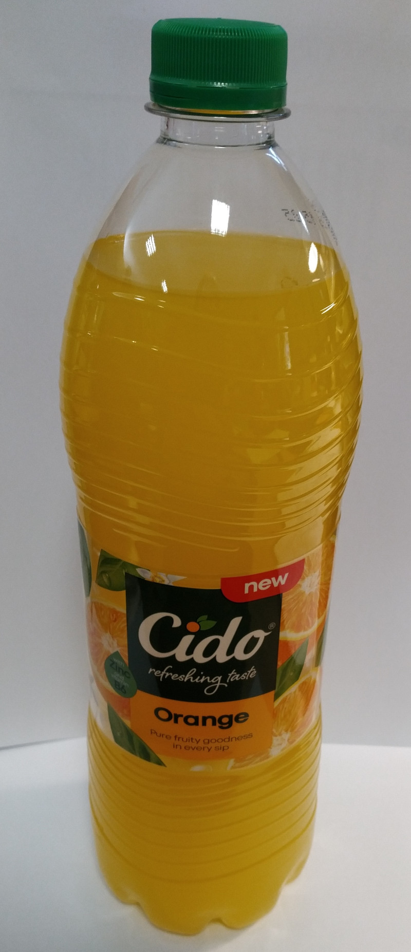 Sulas dzēriens Orange (apelsīns) Cido 1L PET DEPOZĪTS 0.10eur (13.04.27) Latvija