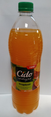 Sulas dzēriens Tropical (tropiskie augļi) Cido 1L DEPOZĪTS 0.10eur (16.05.27) Latvija