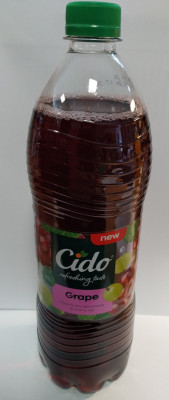 Sulas dzētiens Grape (vīnogas) 1L PET DEPOZĪTS 0.10eur (13.12.26) Latvija