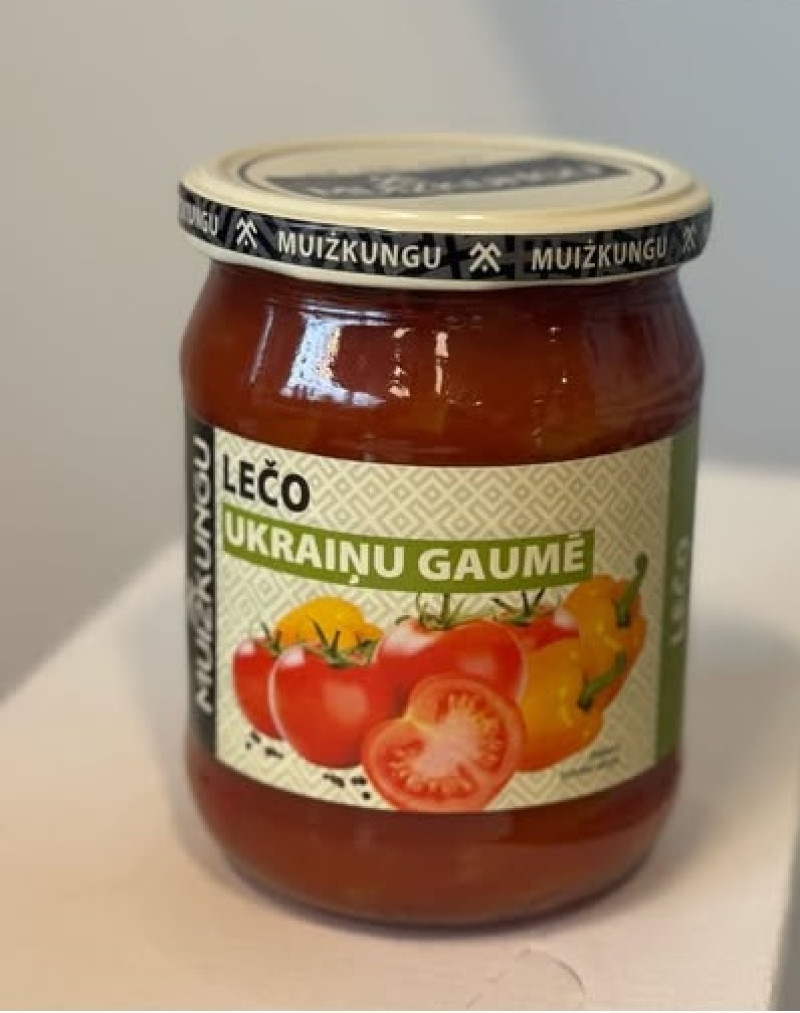 Muižkungu lečo ukraiņu gaumē 460g 1/8 (11/09/28) Ukraina