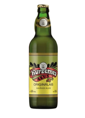 Alus Cēsu Kurzemes oriģinālais 5% 0,5L DEPOZĪTS 0.10eur 1/20 (04.02.27) Latvija