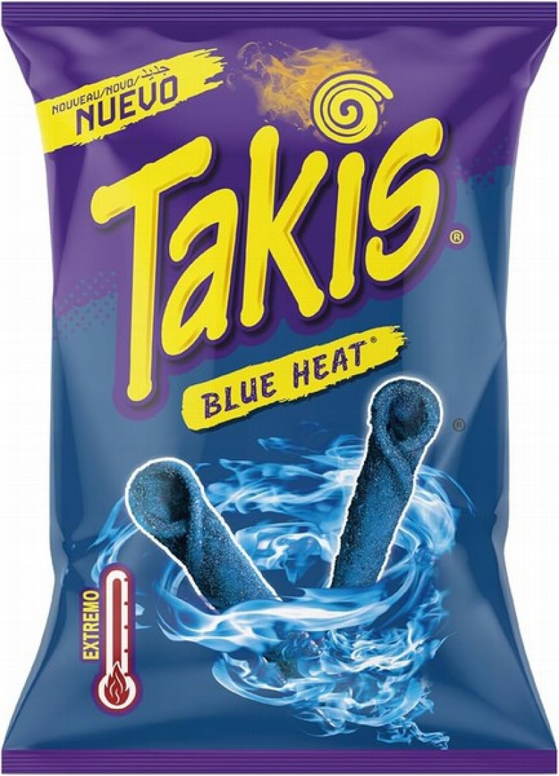 Kukurūzas čipsi TAKIS Blue Heat 100g (08.12.26) Spānija