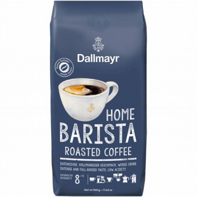 Kafijas pupiņas Dallmayr Home Barista 500g (09.2027)