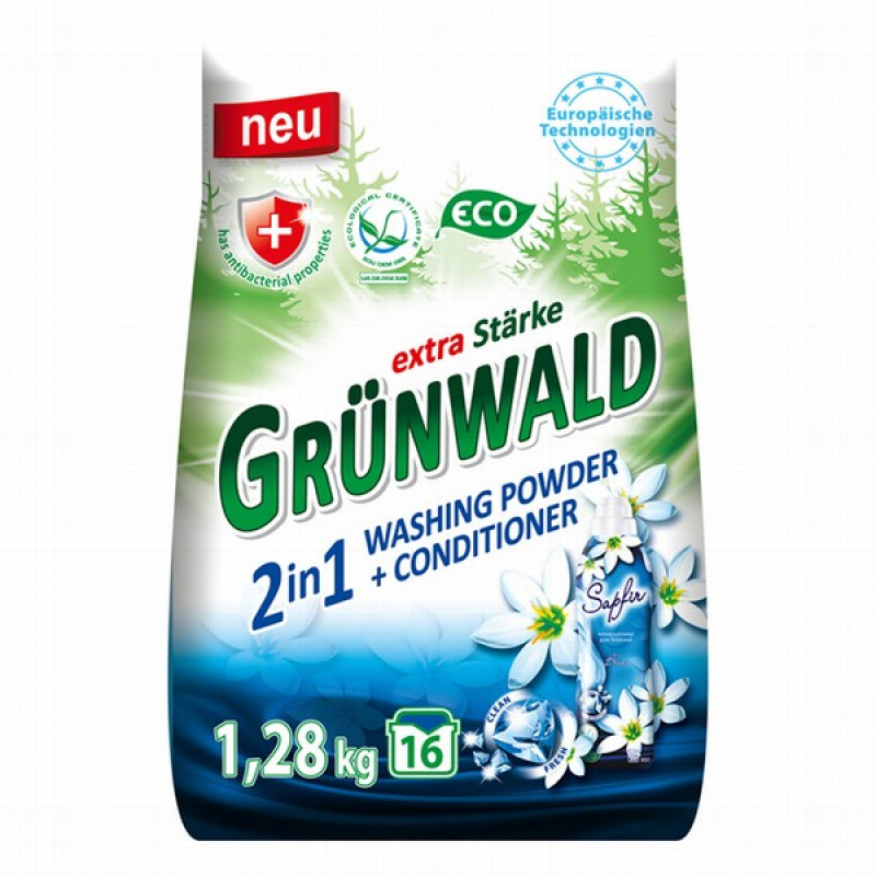 Veļas pulveris GRUNWALD 1.25kg (03.07.30)