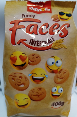 Cepumi Delicious Funny Faces Integrale 400g (16.03.27) Serbija