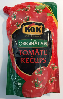 Kečups KOK oriģinālais 500g (stāvpaka)(29.12.26) Latvija