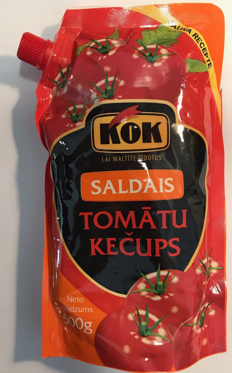 Kečups KOK saldais 500g (stāvpaka) (04.01.27) Latvija
