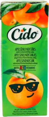 Sula Cido apelsīnu nektārs 0.2L (25.03.27)