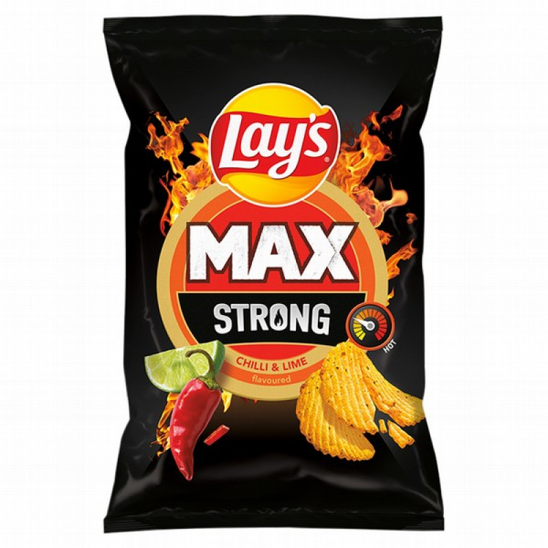 Čipsi Lay's ar čili un laima garšu 120g (25.10.26) Polija