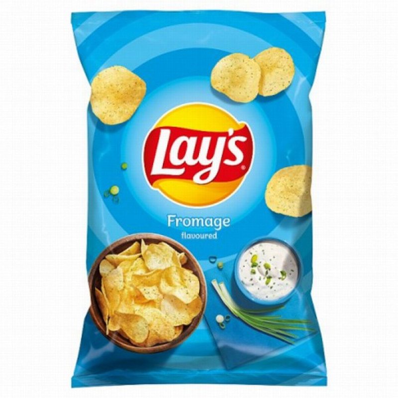 Čipsi Lay's ar krējuma un zaļo lociņu garšu 130g (15.11.26) Polija