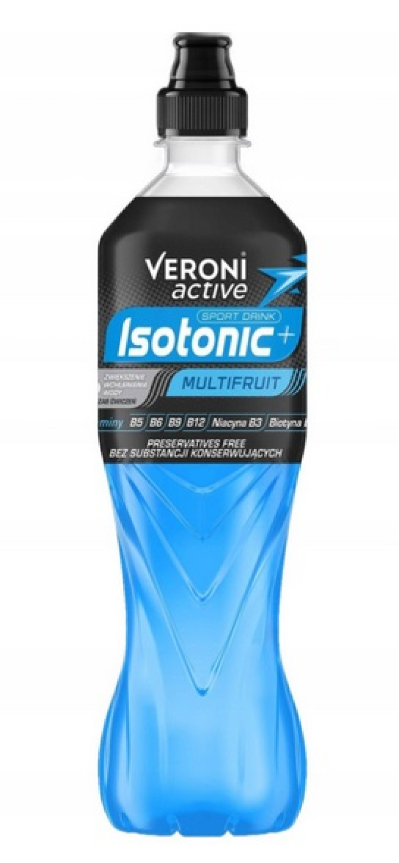 Dzēriens Veroni Active Izotonic Multifruit sporta 700ml DEPOZĪTS 0.10eur (23.01.27) Polija