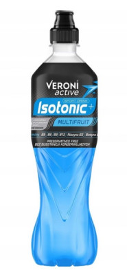 Dzēriens Veroni Active Izotonic Multifruit sporta 700ml DEPOZĪTS 0.10eur (23.01.27) Polija