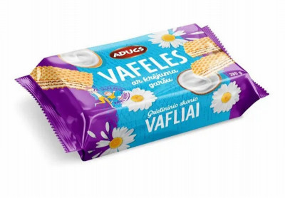 Adugs vafeles ar krējuma garšu 280g 1/10 (14.03.27) Latvija 