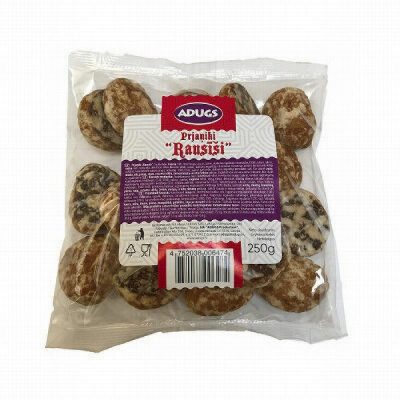 Adugs prjaņiki Rausīši 250g 1/12 (07.12.26) Latvija 