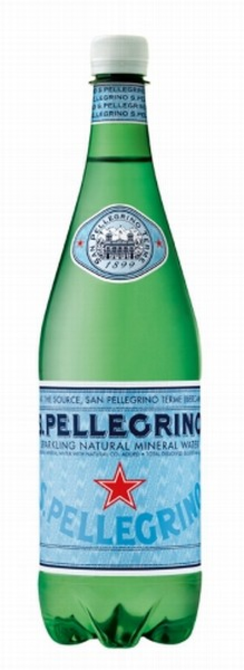 Minerālūdens S.Pellegrino 1L DEPOZĪTS 0.10eur 1/6 (28.02.27) Itālija