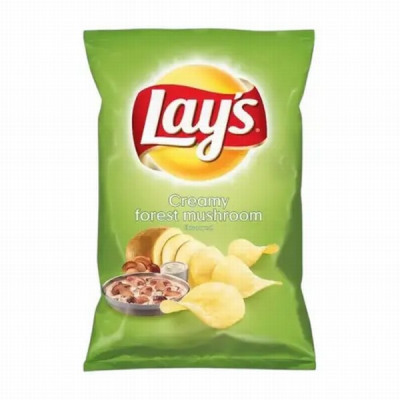 Čipsi Lay's Ar sēņu garšu 130g (06.12.26) Polija