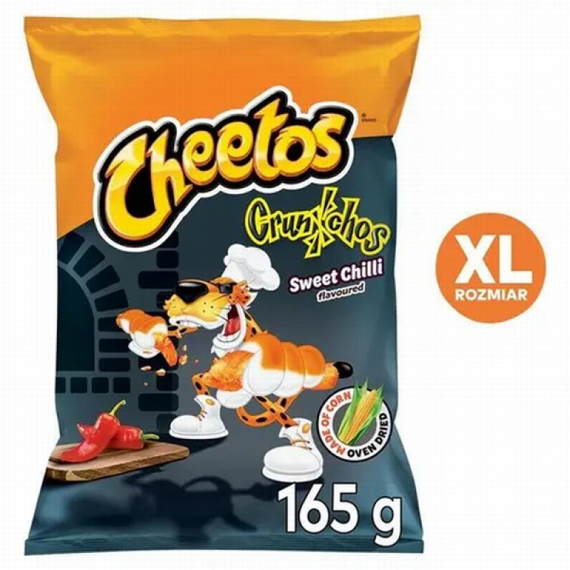 Čipsi Cheetos ar saldā čili garšu 165g 1/14 (13.12.26) Polija