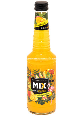 ALK.Kokt MIX GIN&MANGO 0.33L 4% Lietuva(02.04.27)