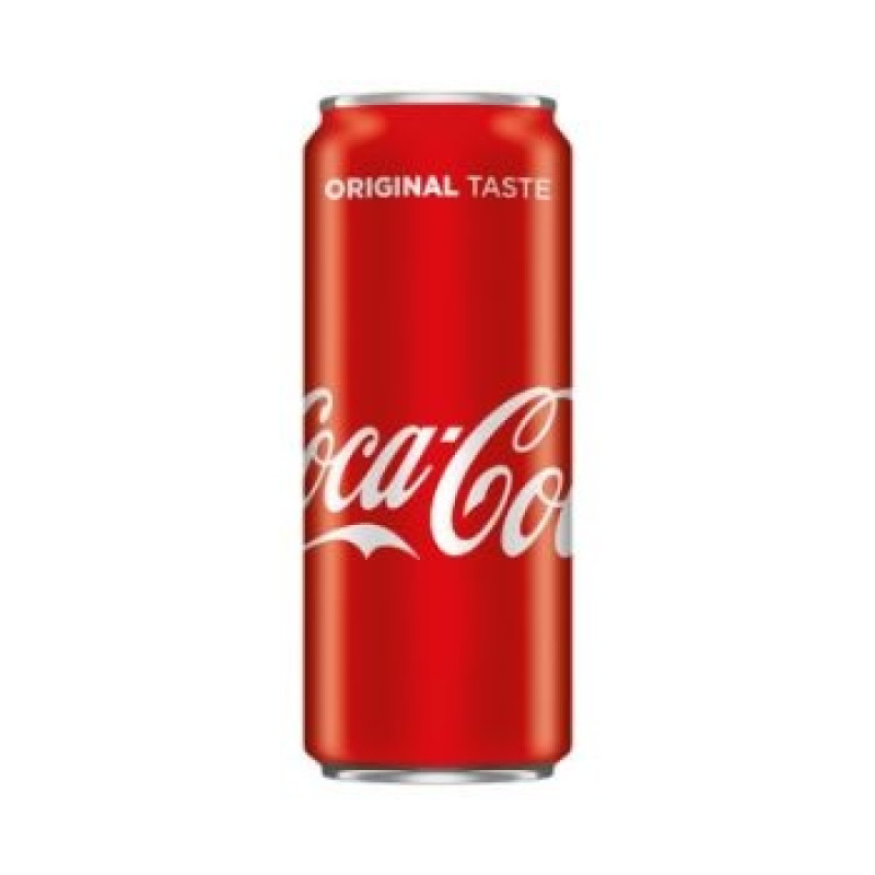 Coca Cola 0.33L bundžā DEPOZĪTS 0.10eur 1/24 (28.03.27) Polija