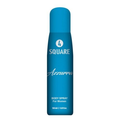 Ķermeņa sprejs sievietēm Azzurra 4 Square 150ml (11.08.30)