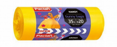 Atkritumtu maisi aromatizēti Labais maiss 35L aizvelkami 20gb Polija
