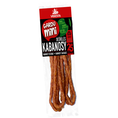 Vītinātas desiņas Kabanosy 100g (03.12.26) Lietuva