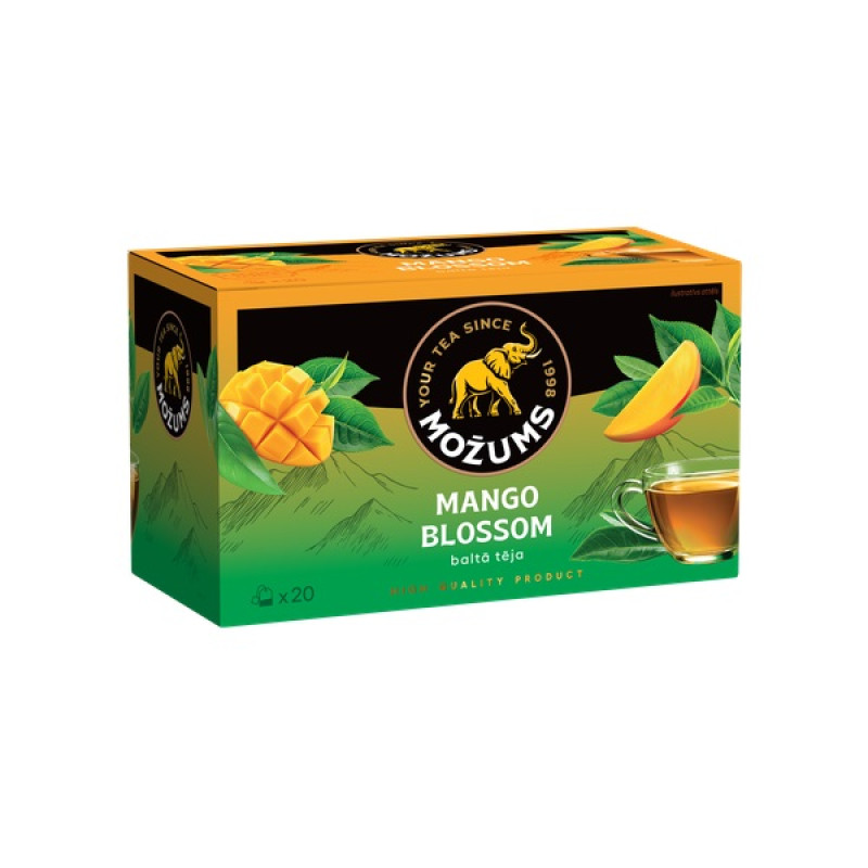 Baltā tēja premium ar mango Možums 20gbx1.5g 1/10 (30.04.28) Polija