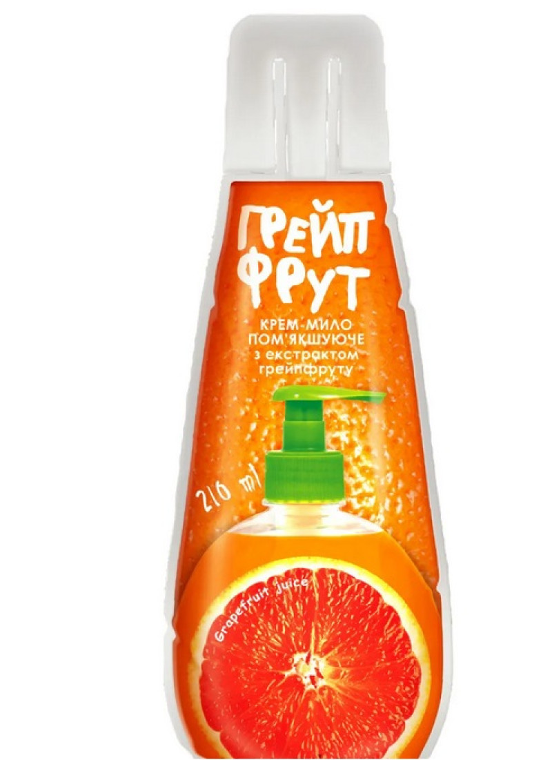 Mīkstinošās krēmziepes ar greipfrūta ekstraktu EOV 500ml (11.2027) Ukraina