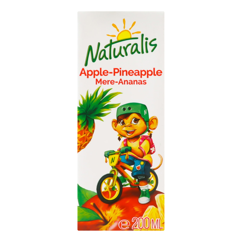 Sula nektārs Naturalis ābolu-ananasu 50% 0.2L (13.07.27) Moldova