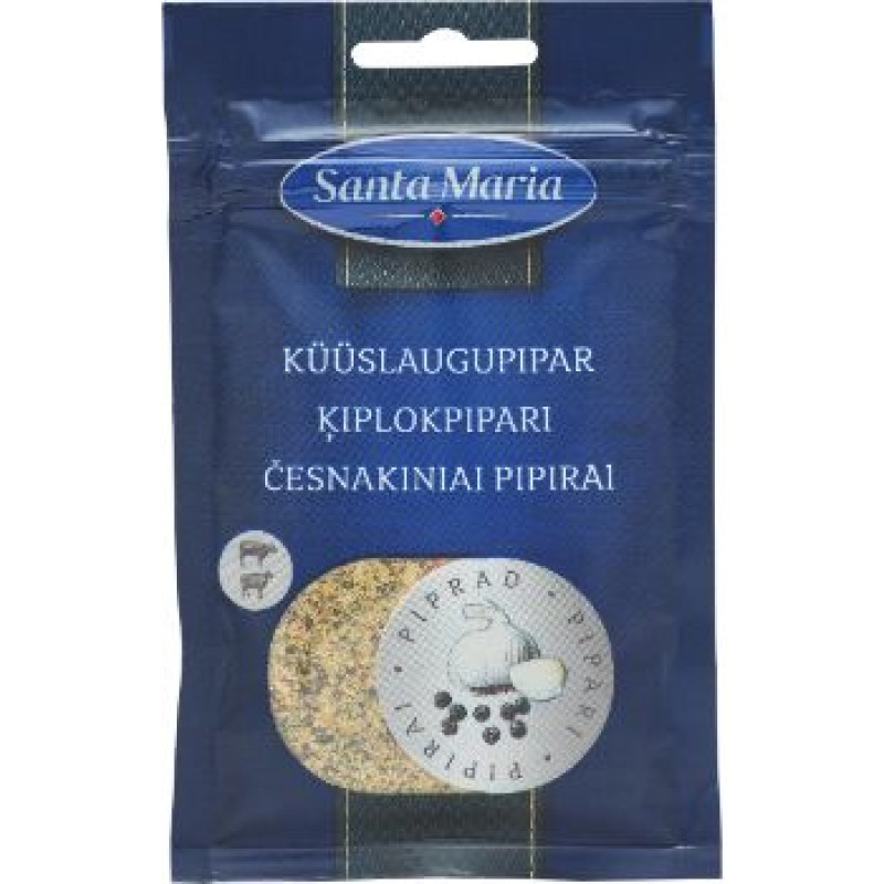 Ķiplokpipari 30g Santa Maria  (26.01.29) Igaunija